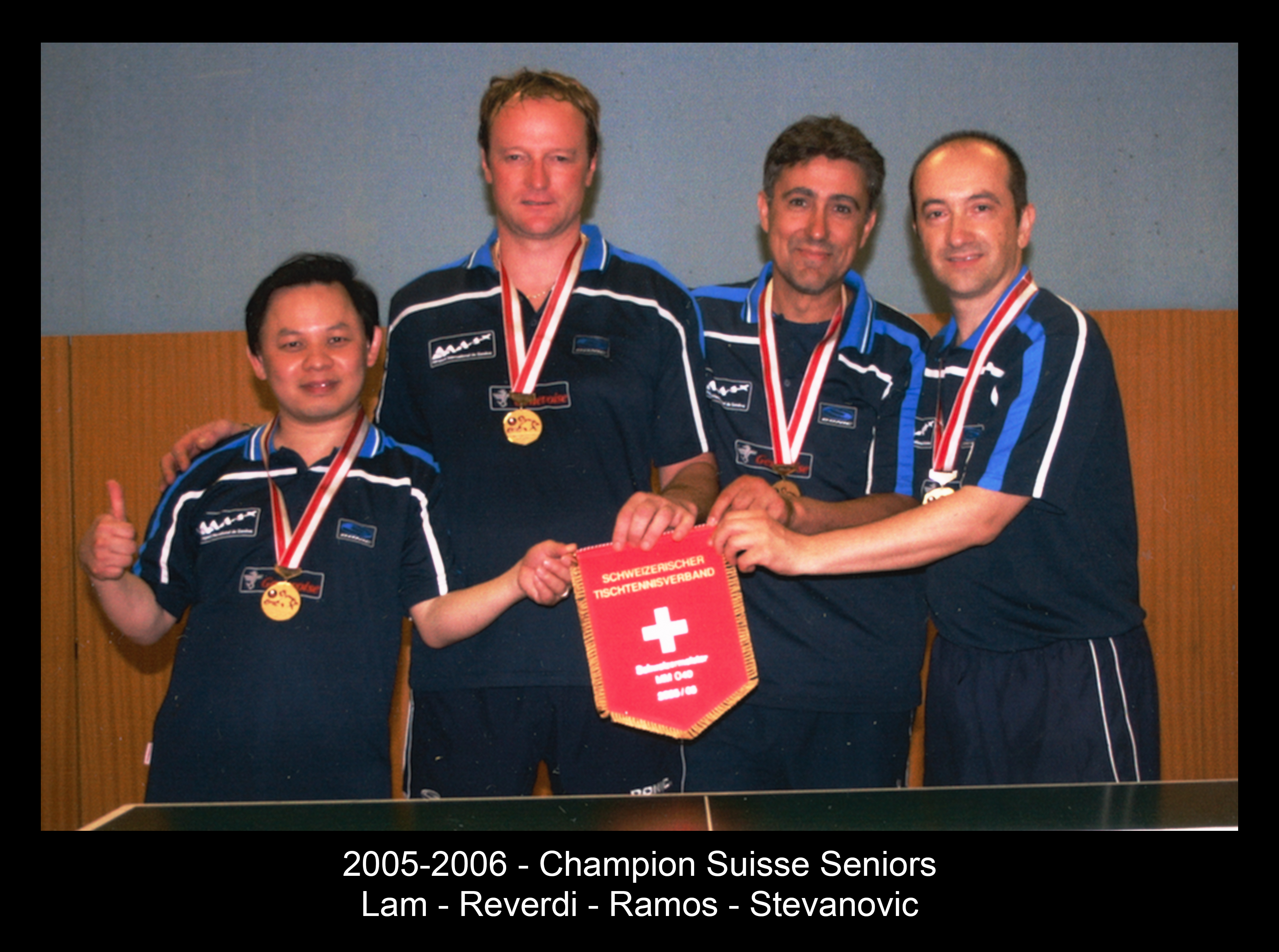 2005-2006 - Champion Suisse Seniors - Lam - Reverdi - Ramos - Stevanovic